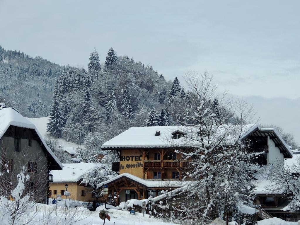 Hotel-Spa Le Morillon Charme & Caractere Exterior foto